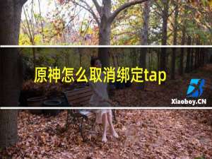 原神怎么取消绑定tap