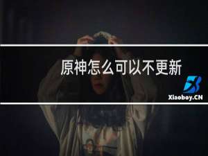 原神怎么可以不更新