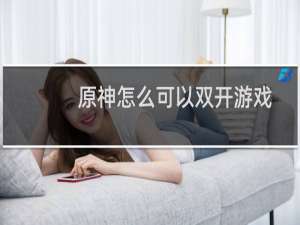 原神怎么可以双开游戏