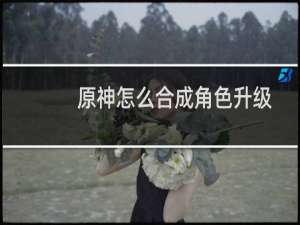 原神怎么合成角色升级