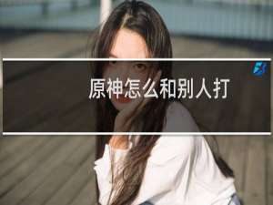 原神怎么和别人打