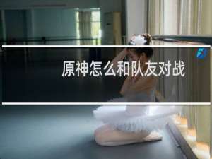 原神怎么和队友对战