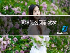 原神怎么回到冰树上