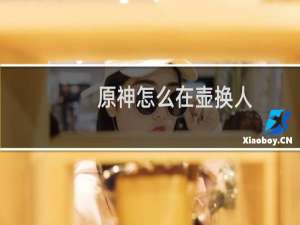 原神怎么在壶换人