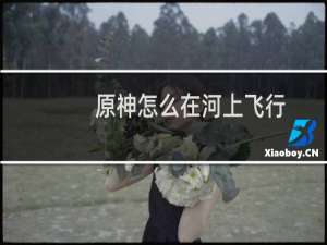 原神怎么在河上飞行