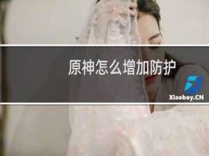 原神怎么增加防护