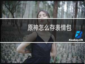 原神怎么存表情包