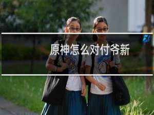 原神怎么对付爷新