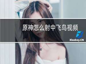原神怎么射中飞鸟视频