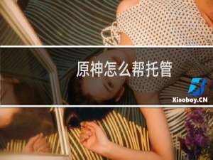 原神怎么帮托管