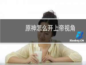 原神怎么开上帝视角
