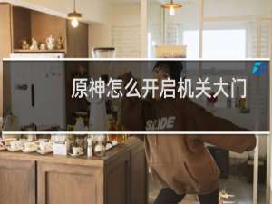 原神怎么开启机关大门