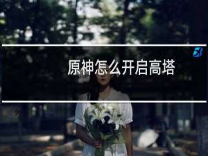 原神怎么开启高塔