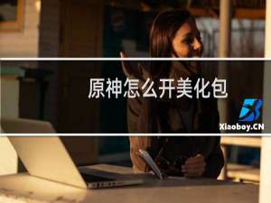 原神怎么开美化包