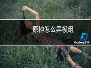 原神怎么弄模组