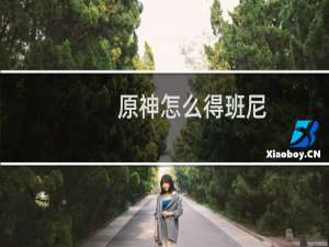 原神怎么得班尼