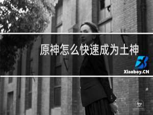 原神怎么快速成为土神