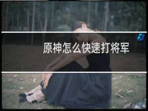 原神怎么快速打将军