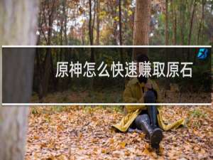 原神怎么快速赚取原石