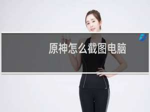 原神怎么截图电脑