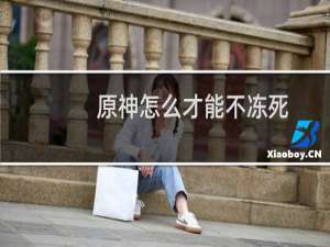 原神怎么才能不冻死