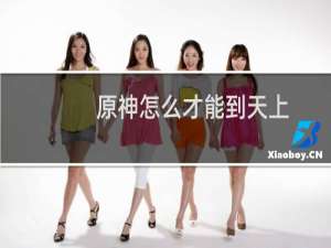 原神怎么才能到天上