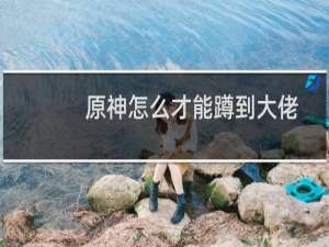 原神怎么才能蹲到大佬