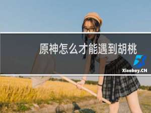原神怎么才能遇到胡桃