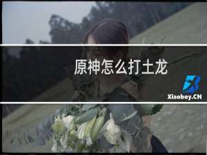 原神怎么打土龙