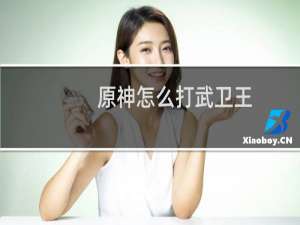 原神怎么打武卫王