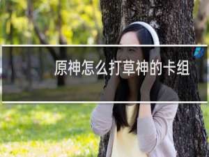 原神怎么打草神的卡组