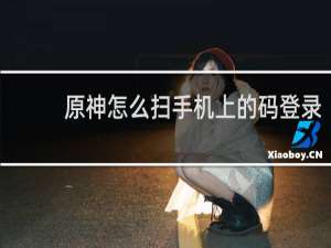 原神怎么扫手机上的码登录