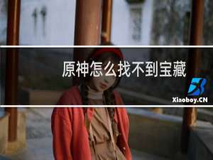 原神怎么找不到宝藏