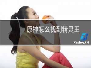 原神怎么找到精灵王