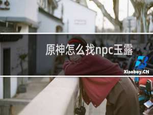 原神怎么找npc玉露