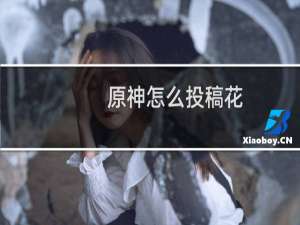 原神怎么投稿花