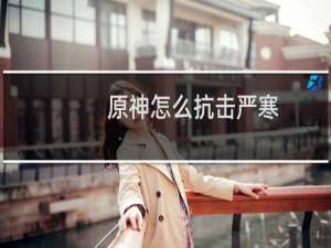 原神怎么抗击严寒