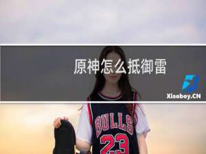 原神怎么抵御雷