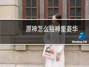 原神怎么抽神里菱华