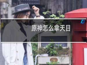 原神怎么拿天目