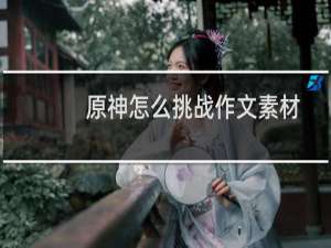 原神怎么挑战作文素材