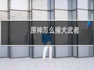 原神怎么捕犬武者