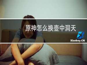 原神怎么换壶中洞天