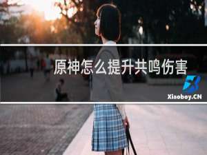 原神怎么提升共鸣伤害