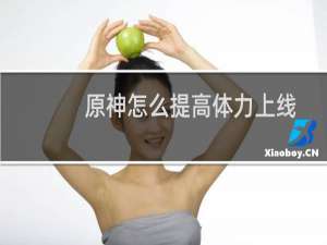 原神怎么提高体力上线