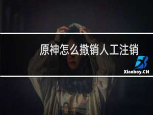 原神怎么撤销人工注销