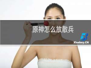 原神怎么放散兵