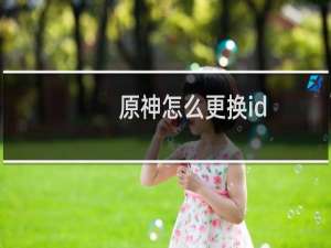 原神怎么更换id