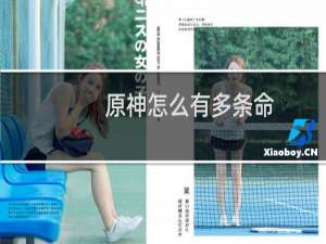 原神怎么有多条命