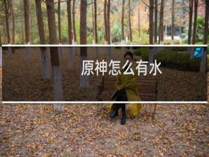 原神怎么有水